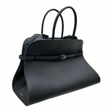 Soft Margaux Belt 15 Leather Black Bag