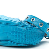 Le Cagole XS Shoulder Blue Bag