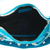 Le Cagole XS Shoulder Blue Bag