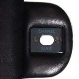 Lambskin Chevron Medium Double Flap So Black