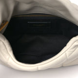 Lambskin Quilted Loulou Puffer Crema Soft Bag
