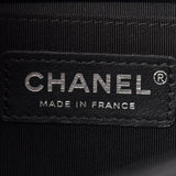Lambskin Quilted Medium Boy Flap Black