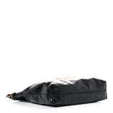Shiny Calfskin Quilted Small Chanel 22 Black