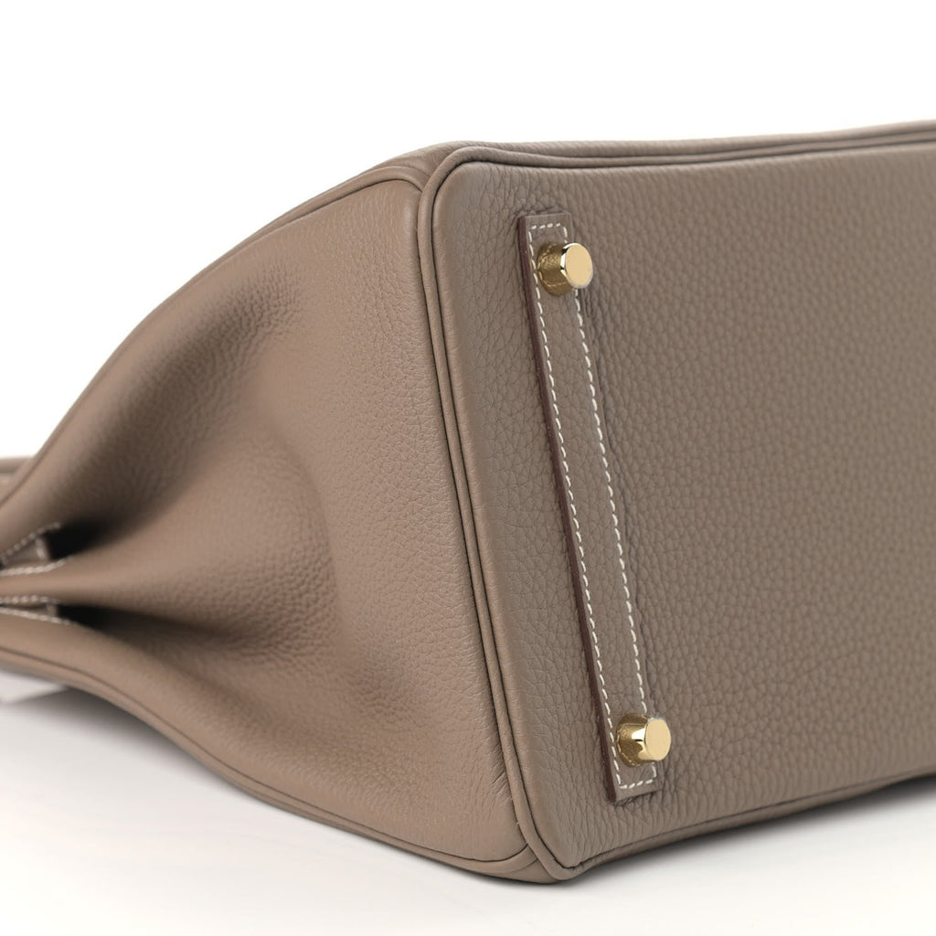 Hermès Togo Birkin 30 Etoupe - Image 8