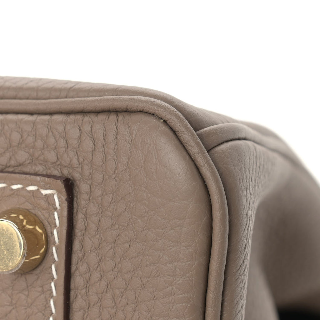 Hermès Togo Birkin 30 Etoupe - Image 5