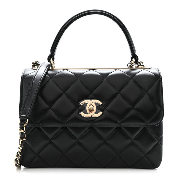 Chanel 2.55 Flap Bag in Purple Lambskin Leather — UFO No More