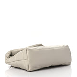 Lambskin Quilted Loulou Puffer Crema Soft Bag