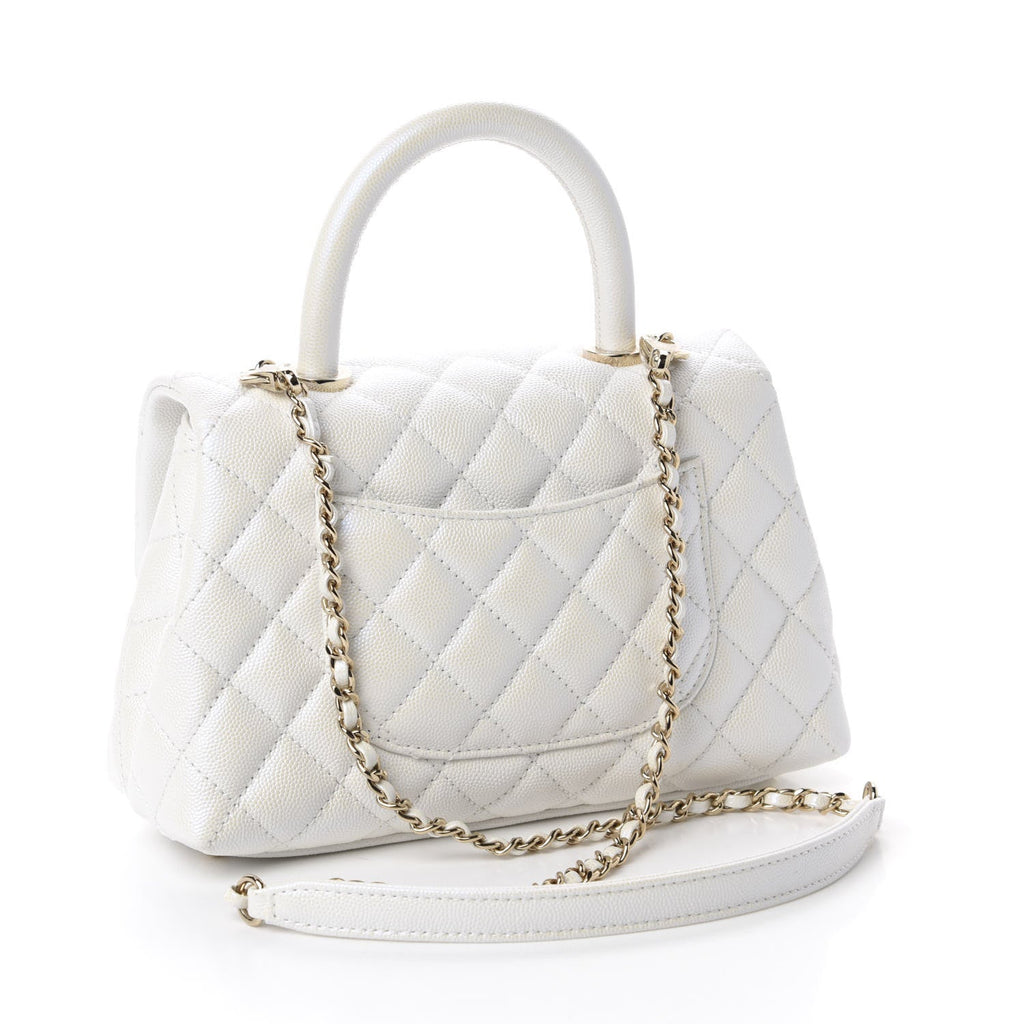 Chanel Extra Mini Coco Top Handle Flap Bag