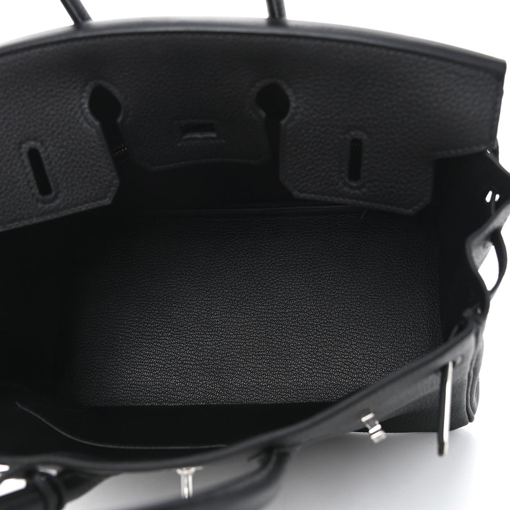 Togo Birkin 25 Black - Image 3
