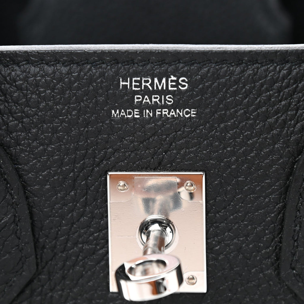 Togo Birkin 25 Black - Image 4
