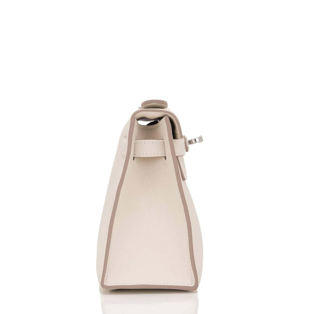 Hermes Craie Swift Mini Kelly Pochette - Image 3