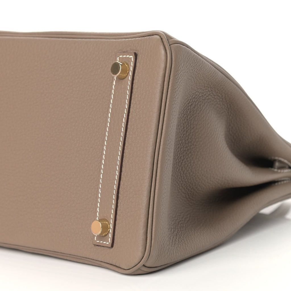 Hermès Togo Birkin 30 Etoupe - Image 7