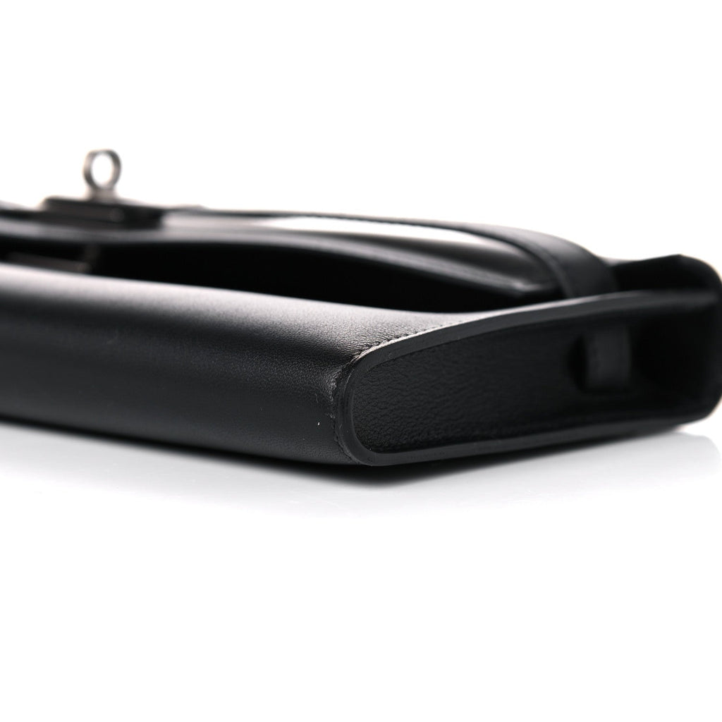 Hermès Kelly Cut Clutch Pochette Black - Image 6