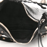 Le Cagole XS Shoulder Black Bag