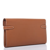 Epsom Kelly Longue Wallet Gold