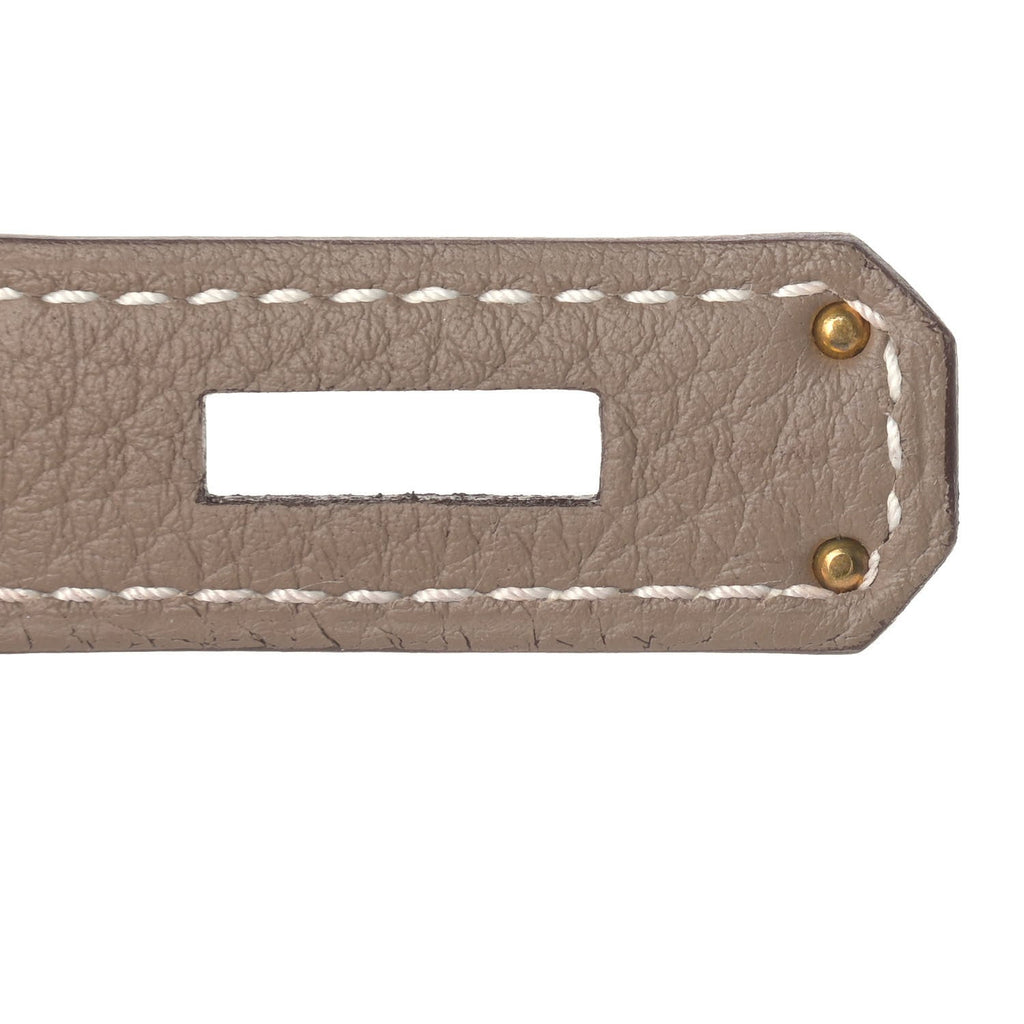 Hermès Togo Birkin 30 Etoupe - Image 6