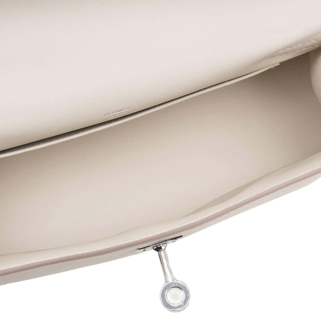 Hermes Craie Swift Mini Kelly Pochette - Image 8