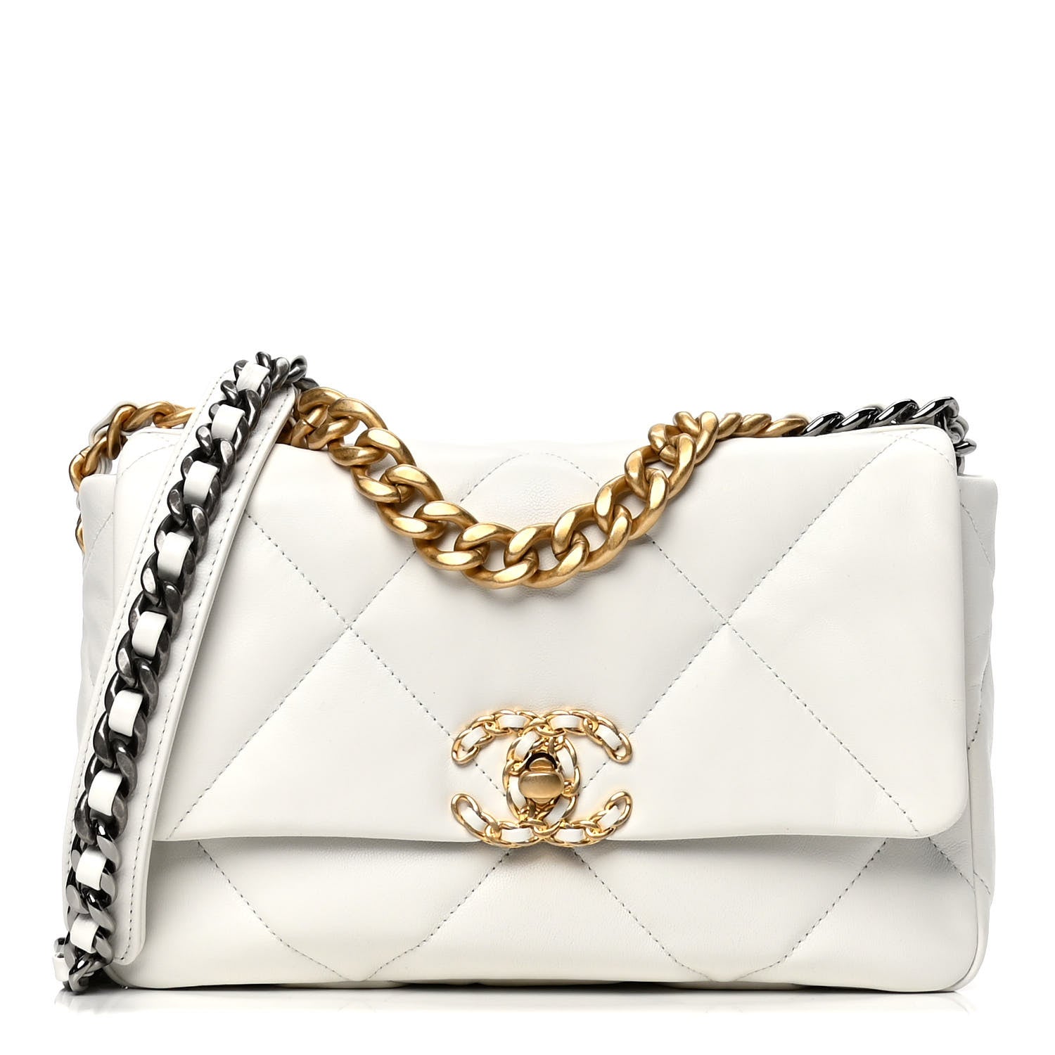 Chanel 19 Maxi Flap Bag - 35 For Sale on 1stDibs