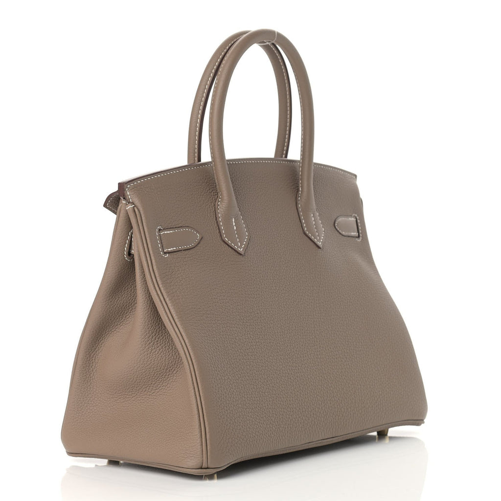 Hermès Togo Birkin 30 Etoupe - Image 2