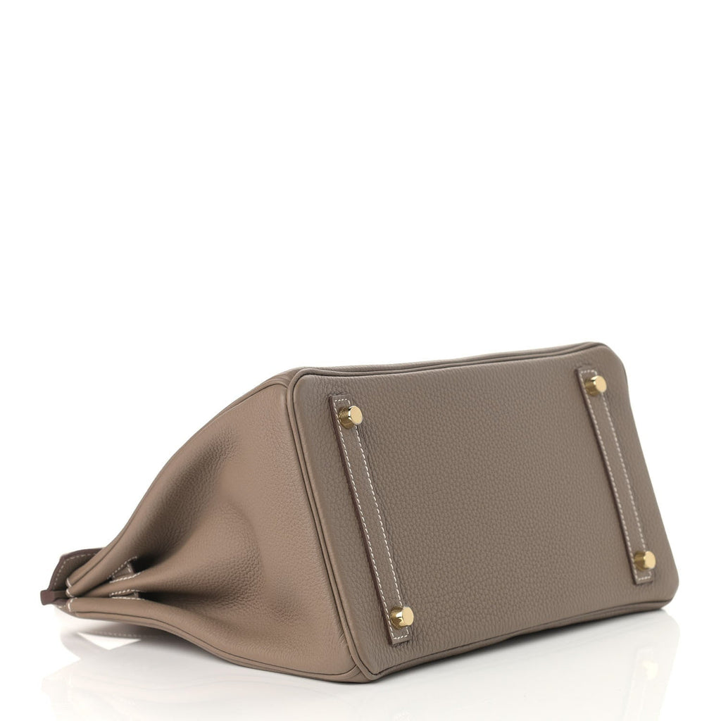 Hermès Togo Birkin 30 Etoupe - Image 9